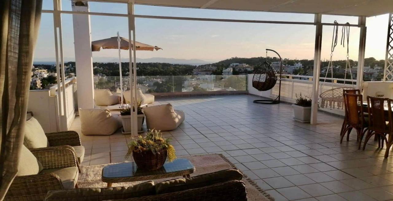 Villasonboard Vouliagmeni Penthouse Veranda Sea-View & Beach Афины Экстерьер фото